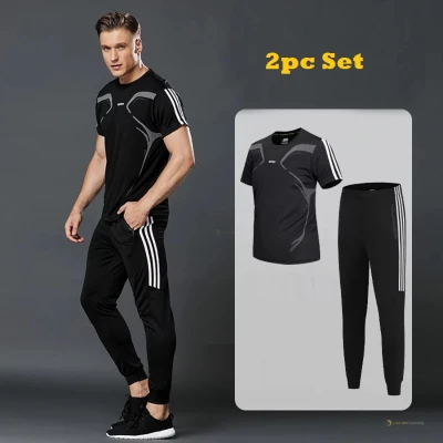 Tracksuit Sports T-Shirt & Trouser (2pc Set)