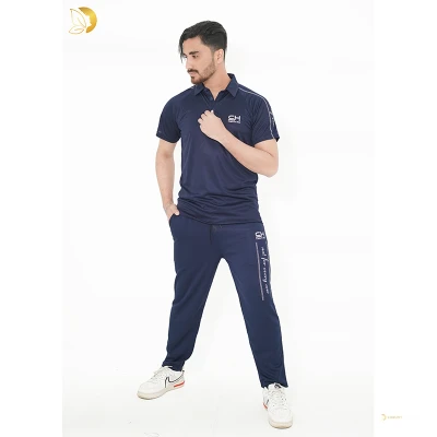 Blue Premium Fabrics Tracksuite