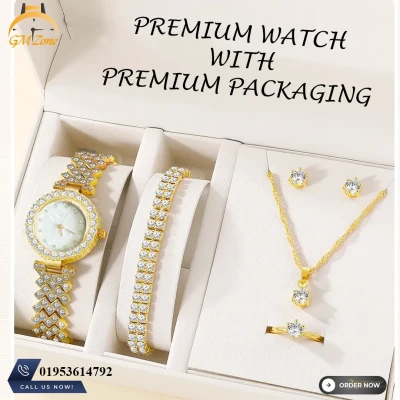 Women's Gift Watch Combo Set
