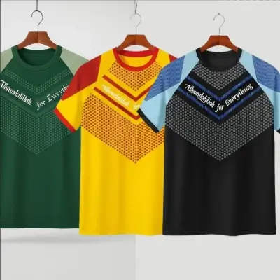 Green Yellow & Black Stylish T-Shirt