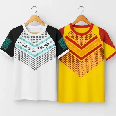 White & Yellow Stylish T-Shirt