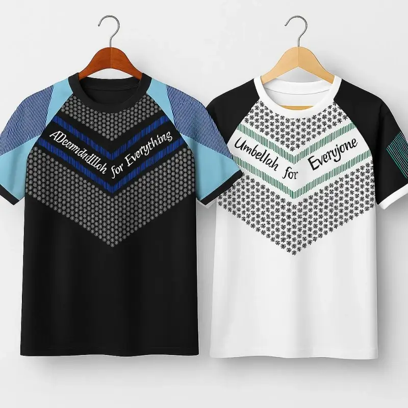 White & Black Stylish T-Shirt