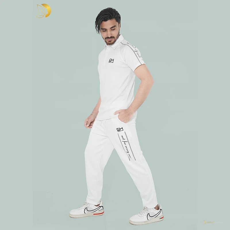 White Premium Fabrics Tracksuite