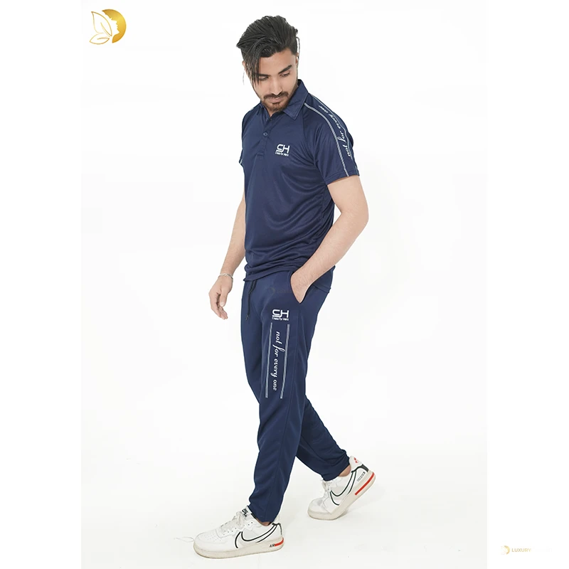 Blue Premium Fabrics Tracksuite