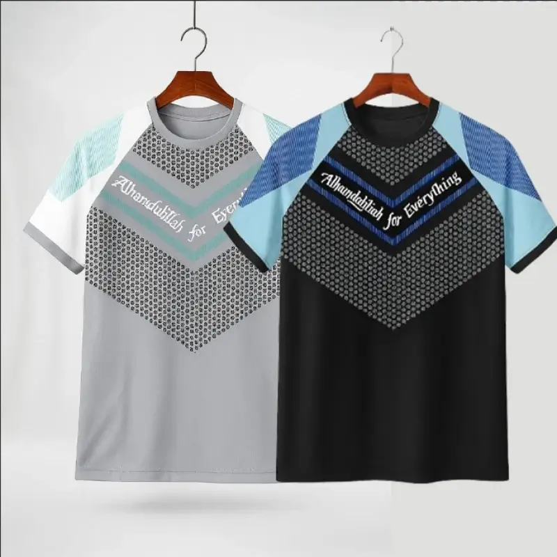 Ash & Black Stylish T-Shirt