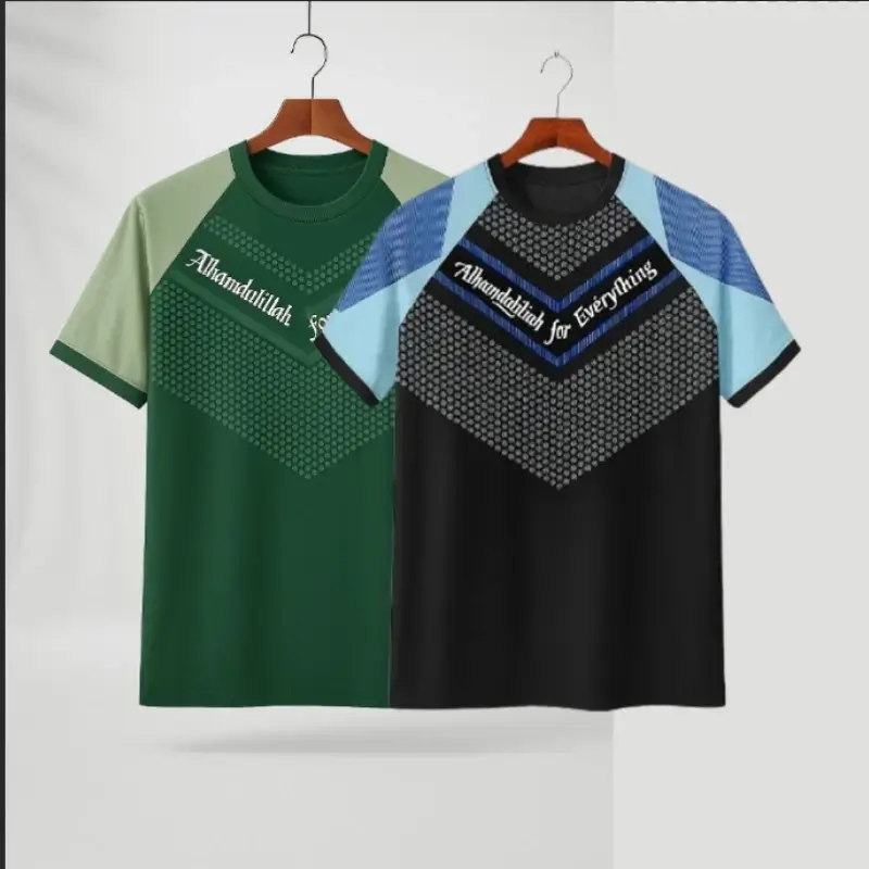 Green & Black Stylish T-Shirt