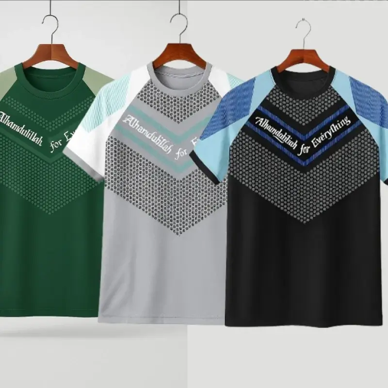 Green Ash & Black Stylish T-Shirt