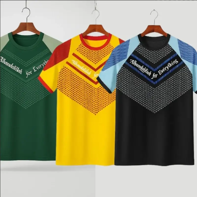 Green Yellow & Black Stylish T-Shirt